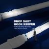 imageKastKing Centron Lite Twin Tip Fishing Rods IM6 Graphite Blanks Twin Tip Fishing Rods Stainless Steel Guides with Ceramic Rings Split or Full Rear EVA Handle Design Drop Shot Hook KeeperSpin60 L Mod Fast 2 Pcs Extra Tip