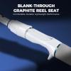 imageKastKing Centron Lite Twin Tip Fishing Rods IM6 Graphite Blanks Twin Tip Fishing Rods Stainless Steel Guides with Ceramic Rings Split or Full Rear EVA Handle Design Drop Shot Hook KeeperSpin60 L Mod Fast 2 Pcs Extra Tip