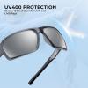 imageKastKing Chippewa Polarized Fishing Sunglasses UV400 Protection Full Wrap Frame Sports Cycling Sunglasses 10mm TAC LensesB Matt Smoke Crystal Frame  Smoke Mirror