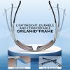 imageKastKing Chippewa Polarized Fishing Sunglasses UV400 Protection Full Wrap Frame Sports Cycling Sunglasses 10mm TAC LensesH Gloss Metalic Gun Frame  Coppersilver Mirror