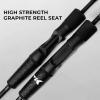 imageKastKing Crixus Fishing RodsIM6 Graphite Spinning Rod ampamp Casting Rod WZirconium Oxide Ring Stainless Steel Guides SuperPolymer HandleAspin 60medium Light  M Fast2pcs