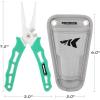 imageKastKing Cutthroat 7 inch Fishing Split Ring Pliers 420 Stainless Steel Fishing Tools Saltwater Resistant Fishing Gear Tungsten Carbide CuttersSeafoam
