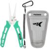 imageKastKing Cutthroat 7 inch Fishing Split Ring Pliers 420 Stainless Steel Fishing Tools Saltwater Resistant Fishing Gear Tungsten Carbide CuttersSeafoam