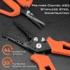 imageKastKing Cutthroat 75inch Braid Scissors and Pliers Set  Saltwater Resistant Fishing Gear Line Cutter Hook Remover Fishing Tool Set Gift for MenB Split Ring Plier and Scissor  Orange