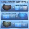 imageKastKing Estero Polarized SunglassesBiFocal x15x20x25 MagnificationsWrap Frame Sport Reader Sunglasses for MenampampWomenMatte Black Frame smoke Lens blue Mirror