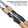 imageKastKing Estuary Inshore Saltwater Fishing Rods Spinning Rods and Casting Rods Featuring American Tackle Microwave Air Guides IM7 Toray Carbon Blanks Nano Resin Technology AAA Cork Handles