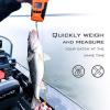 imageKastKing Fish Scale with Floating Lip Gripper Water Resistant Dual Mode  110 LBs50 Kg Light and Strong ABS Frame NonSlip Handle Retractable 38 Tape Measure and Floating Lip Gripper Combo