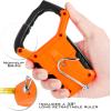 imageKastKing Fish Scale with Floating Lip Gripper Water Resistant Dual Mode  110 LBs50 Kg Light and Strong ABS Frame NonSlip Handle Retractable 38 Tape Measure and Floating Lip Gripper Combo