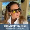 imageKastKing FlatRock Polarized Sport Sunglasses for Men and Women Ideal for Driving Fishing Cycling Running UV ProtectionFrame Gloss Tal Dark Olive Lens Green  Gold Mirror