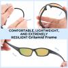 imageKastKing Hiwassee Polarized Sport Sunglasses for Men and Women Wrap Sunglasses for Fishing Cycling and RunningUV ProtectionFrame Matte BlackLens Scarlet Mirror