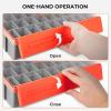 imageKastKing HyperSeal Waterproof Tackle Box 3700 Deep Tackle Trays Fishing Tackle Box Organizer With Exterior Stickers Fishing Gear ampamp Fishing Accessories Storage37001 pack with compartment