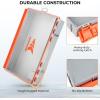 imageKastKing HyperSeal Waterproof Tackle Box 3700 Deep Tackle Trays Fishing Tackle Box Organizer With Exterior Stickers Fishing Gear ampamp Fishing Accessories Storage37002 pack no compartment