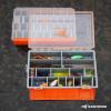 imageKastKing HyperSeal Waterproof Tackle Box 3700 Deep Tackle Trays Fishing Tackle Box Organizer With Exterior Stickers Fishing Gear ampamp Fishing Accessories Storage37001 pack with compartment