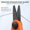 imageKastKing Implement Fishing Scissors  Fishing Line Cutters With Corrosion Resistant Serrated Blades Finger Hole Design Compact Portable ampamp Durable for Freshwater Saltwater and Ice Fishing