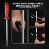 imageKastKing Intimidator Bait Knife and Filet Knives UltraSharp G4116 German StainlessSteel Blades Fresh or Saltwater NonSlip Handle Durable Storage Bag and Honing RodB Fish Cleaning Kit