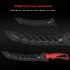 imageKastKing Intimidator Bait Knife and Filet Knives UltraSharp G4116 German StainlessSteel Blades Fresh or Saltwater NonSlip Handle Durable Storage Bag and Honing RodD 9 Fillet Knife and Sharpening Steel