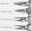 imageKastKing Intimidator Fishing Pliers Corrosion Resistant Polymer Coated Fishing Tools Tungsten Carbide Cutters Saltwater Resistant Fishing GearC 5 Accusplit