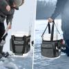 imageKastKing Karryall Fishing Bucket Organizer for 5 Gallon Bucket Ice Fishing Tackle Bag with Adjustable Buckle Rod ampamp Plier Holder and MultiPockets for Fishing Gear ampamp Accessories StorageBlackDark Gray