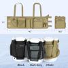 imageKastKing Karryall Fishing Bucket Organizer for 5 Gallon Bucket Ice Fishing Tackle Bag with Adjustable Buckle Rod ampamp Plier Holder and MultiPockets for Fishing Gear ampamp Accessories StorageBlackKhaki