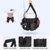 imageKastKing Karryall Fishing Bucket Organizer for 5 Gallon Bucket Ice Fishing Tackle Bag with Adjustable Buckle Rod ampamp Plier Holder and MultiPockets for Fishing Gear ampamp Accessories StorageBlackBlack