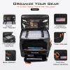 imageKastKing Karryall Fishing Tackle Bags with 4  3600 Tackle Trays  Saltwater ampamp Freshwater Fishing Gear StorageBlack