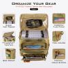 imageKastKing Karryall Fishing Tackle Bags with 4  3600 Tackle Trays  Saltwater ampamp Freshwater Fishing Gear StorageKhaki