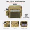 imageKastKing Karryall Fishing Tackle Bags with 4  3600 Tackle Trays  Saltwater ampamp Freshwater Fishing Gear StorageKhaki
