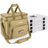 imageKastKing Karryall Fishing Tackle Bags with 4  3600 Tackle Trays  Saltwater ampamp Freshwater Fishing Gear StorageKhaki