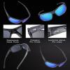 imageKastKing Kateel Polarized Sport Sunglasses for Men and Women Ideal for Driving Fishing Cycling and RunningUV ProtectionI Frame Gloss Tal GrayLens Smoke  Ocean Mirror