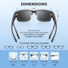 imageKastKing Molino FitOver Polarized SunglassesUV400 Protection Ultralight Wraparound Fishing Sports Sunglasses TAC LensesA Gloss Black Frame  Smoke