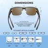imageKastKing Molino FitOver Polarized SunglassesUV400 Protection Ultralight Wraparound Fishing Sports Sunglasses TAC LensesB Gloss Black Frame  Blue Ocean