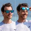 imageKastKing Molino FitOver Polarized SunglassesUV400 Protection Ultralight Wraparound Fishing Sports Sunglasses TAC LensesB Gloss Black Frame  Blue Ocean