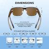 imageKastKing Molino FitOver Polarized SunglassesUV400 Protection Ultralight Wraparound Fishing Sports Sunglasses TAC LensesD Glossdemi Frame  Brown