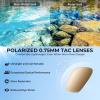 imageKastKing Molino FitOver Polarized SunglassesUV400 Protection Ultralight Wraparound Fishing Sports Sunglasses TAC LensesD Glossdemi Frame  Brown
