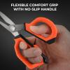 imageKastKing Paradox 45Inch Fishing Scissors Stainless Steel Precision Fishing Line Cutters With NonSlip Grip Protective Sheath and Neck Lanyard Small Scissors for Braided Fishing LineB 6 Braid Scissors