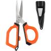 imageKastKing Paradox 45Inch Fishing Scissors Stainless Steel Precision Fishing Line Cutters With NonSlip Grip Protective Sheath and Neck Lanyard Small Scissors for Braided Fishing LineB 6 Braid Scissors