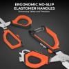 imageKastKing Paradox 45Inch Fishing Scissors Stainless Steel Precision Fishing Line Cutters With NonSlip Grip Protective Sheath and Neck Lanyard Small Scissors for Braided Fishing LineD 6 Braid Scissors  9 Bait Shears