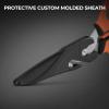 imageKastKing Paradox 45Inch Fishing Scissors Stainless Steel Precision Fishing Line Cutters With NonSlip Grip Protective Sheath and Neck Lanyard Small Scissors for Braided Fishing LineC 9 Bait Shears