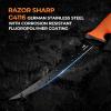 imageKastKing Paradox Fishing Tool Complete Fish Clean ampamp Prep Set 9quot Fillet Knife 9quot MultiPurpose Bait Shears and 12quot Honing Rod Durable Stainless Steel with NonSlip Handles and Custom SheathsB 7 and 9 Fillet Knives Kit