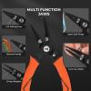 imageKastKing Paradox Fishing Tools Set Stainless Steel 9quot Bait Shears 75quot Angled Nose Pliers ampamp 9quot Fillet Knife with NonSlip Grips and Protective Sheaths