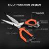 imageKastKing Paradox Fishing Tools Set Stainless Steel 9quot Bait Shears 75quot Angled Nose Pliers ampamp 9quot Fillet Knife with NonSlip Grips and Protective Sheaths