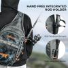 imageKastKing Pond Hopper Fishing Sling Tackle Storage Bag with 2 Tackle Boxes Lightweight Sling Fishing BackpackSling Tool Bag for Fishing Hiking Hunting Camping177X 126X 6 Inches