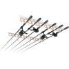 imageKastKing SafeGuard Fishing Rod Holder for Garage Wall or Ceiling Mounted Fishing Rod Rack Storage Organizer Fishing Pole Holder Holds 6 Rods or Combos in Less Than 18 InchesWhite  2 Packstore 12 fishing rods or combos
