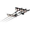 imageKastKing SafeGuard Fishing Rod Holder for Garage Wall or Ceiling Mounted Fishing Rod Rack Storage Organizer Fishing Pole Holder Holds 6 Rods or Combos in Less Than 18 InchesBlack  1 Packstore 6 fishing rods or combos