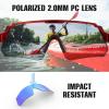 imageKastKing Skinner Polarized Large Sport Sunglasses for Men and Women UV Protection Outdoor Fishing GlassesRed Frame icy White Mirror