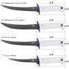 imageKastKing Spartacus Fillet Knife Razor Sharp 8Cr14 StainlessSteel Blade Boning and Food Prep Knives DurableComfortable Handles Protective Sheath Perfect for Fresh or SaltwaterD 9 Serrated Fillet Knife