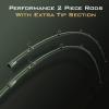 imageKastKing Spartacus II Fishing Rods  IM6 Graphite Blanks Casting ampamp Spinning Rods 2Piece Rods with Extra Tip Section PTS Power Transition System KastFlex Technology Rubber Cork HandleD Cast710 H Exfast 2 Pcs Extra Tip