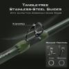 imageKastKing Spartacus II Fishing Rods  IM6 Graphite Blanks Casting ampamp Spinning Rods 2Piece Rods with Extra Tip Section PTS Power Transition System KastFlex Technology Rubber Cork HandleD Cast710 H Exfast 2 Pcs Extra Tip
