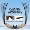 imageKastKing Tarkio Polarized Fishing Sunglasses Large Single PC Lenses Rimless Wrap Design UV400 Protection Sports SunglassesE Gloss Tal Dark Olive Frame  Gold Mirror