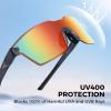 imageKastKing Tarkio Polarized Fishing Sunglasses Large Single PC Lenses Rimless Wrap Design UV400 Protection Sports SunglassesF Matte Smoke Crystal Frame  Burgundy Mirror